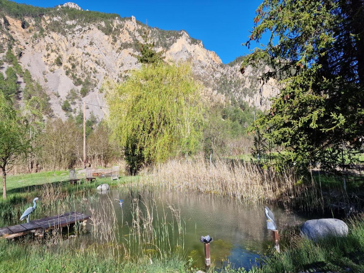 Chambre Aux Gorges De Daluis Guillaumes Esterno foto
